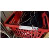 Image 1 : TOTE OF ELECTRICAL WIRES AND LACES