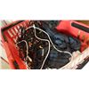 Image 2 : TOTE OF ELECTRICAL WIRES AND LACES