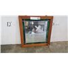 Image 1 : LEADED GLASS MIRROR