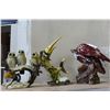Image 1 : EAGLE OWL AND SWORDFISH STATUES