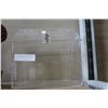 Image 2 : ACRYLIC HOUSE SHAPED LOCKING DISPLAY W/ KEY