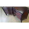 Image 2 : PAIR OF SOMER TON 2 DRAWER NIGHTSTANDS