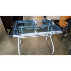 GLASSTOP FOLDING WORK STATION