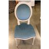 Image 2 : WHITE STUDDED DINING CHAIR