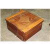 Image 1 : WOOD STORAGE TRUNK
