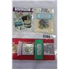 Image 1 : SLEEVE OF COLLECTIBLE STAMPS AND COINS