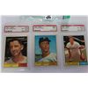 Image 1 : THREE 1961 TOPPS GRADED BASEBALL CARDS