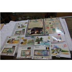 STAMPS AND CURRENCY