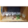 Image 1 : ART GLASS AND CRYSTAL WINE GLASSES AND DESSERT GLASSES