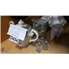 Image 2 : BIRKS STERLING CAP SALT AND PEPPERS, CARVED ELEPHANT IN ELEPHANT, EASTERN BOWL AND "HELEN" FIGURE AN