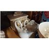 Image 2 : SWAN PLANTER, TEAPOT, AND ROYAL HAEGER PEDESTAL BOWL ICE TRUCK COOKIE JAR AND BEV DOOLITTLE AND I LO