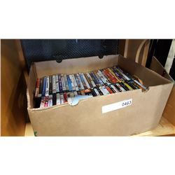 BOX OF DVDS