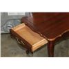 Image 3 : QUEEN ANNE SIDE TABLE W/ BASKET