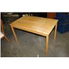 Image 1 : PINE DINING TABLE