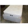 Image 2 : SINGLE SIZE PALLISER BEDFRAME W/ STORAGE AND PILLOWTOP MATTRESS