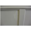 Image 2 : NEW ASHLEY KINGSIZE CONTEMPORARY PANEL BEDFRAME WITH MINOR COSMETIC DAMAGE, COMPLETE WITH RAILS AND 