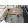 Image 1 : NEW ASHLEY RUSTIC DARK FINSH ENDTABLE, RETAIL $537