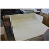 Image 3 : AS NEW WHITE TRUNDLE BED WITH 2 FOAM SINGLE SIZE MATTRESSES