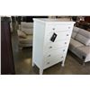 Image 2 : NEW ASHLEY SIGNATURE DESIGN WHITE 5 DRAWER CHEST OF DRAWER, RETAIL $899