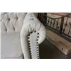 Image 3 : NEW ASHLEY BEIGE TUFTED MODERN SOFA, RETAIL $1499