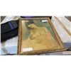Image 1 : PABLO PICASSO 1942 FIRST EDITION PRINT MOTHER AND CHILD IN ORIGINAL FRAME