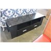 Image 2 : MODERN BLACK 2 DRAWER ENTERTAINMENT STAND