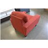 Image 3 : NEW ASHLEY RED FABRIC ACCENT CHAIR RETAIL $1,181