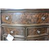 Image 3 : NEW ASHLEY SIGNATURE DESIGN CARVED AND BURLED SOLID WOOD 5 DRAWER CHEST OF DRAWERS RETAIL $1799