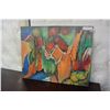 Image 1 : ORIGINAL OIL PAINTING BY OTTO JEGODTKA MIX OF COLORS