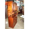 Image 2 : PINE DISPLAY CABINET
