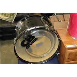 LOT OF DRUMS AND STANDS