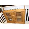 Image 1 : RUSTIC PINE WALL CABINET