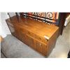 Image 1 : ROLLING WALNUT DRESSER