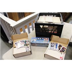 CRATE OF HOCKEY CARDS - 15 BOXES