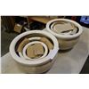 Image 2 : TWO SETS OF NEW FOUR PIECE PLANTER SETS