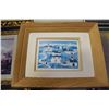 Image 3 : SMALL PRINT PAINTING AND SIGNED PRINT