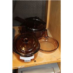 PYREX POTS AND LIDS VISIONS