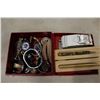 Image 2 : CASE OF ESTATE WATCHES AND PENS