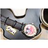 Image 2 : MICKEY MOUSE 50 YEAR ANNIVERSARY WATCH CLOCK AND MICKEY MOUSE CLUB MEMBER 1955 WATCH IN TIN