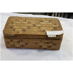 WOVEN SALISH BASKET