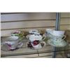 Image 1 : CHINA CUPS AND SAUCERS
