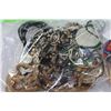 Image 2 : BAG OF NECKLACES, BAG OF EARRINGS, AND BRACELETS