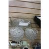 Image 1 : LARGE CRYSTAL BOWL AND BERRY BOWLS