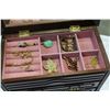 Image 2 : JEWELLRY CASE WITH CONTENTS