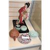Image 1 : EASTERN DISHES AND GEISHA GIRL