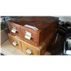 Image 1 : 2 VINTAGE WOOD ORGANIZERS
