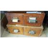 Image 2 : 2 VINTAGE WOOD ORGANIZERS