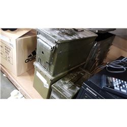 METAL AMMO BOXES