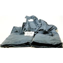 Blue Surplus Overall Snow Pants