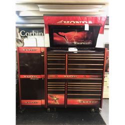 3 PC SNAP ON ROLLING SHOP TOOL CABINET